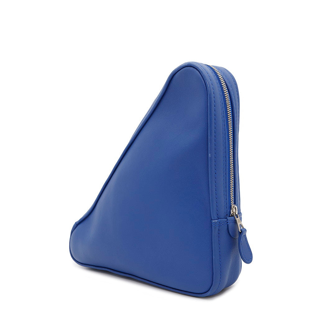 Balenciaga Clutch blue bag – front view