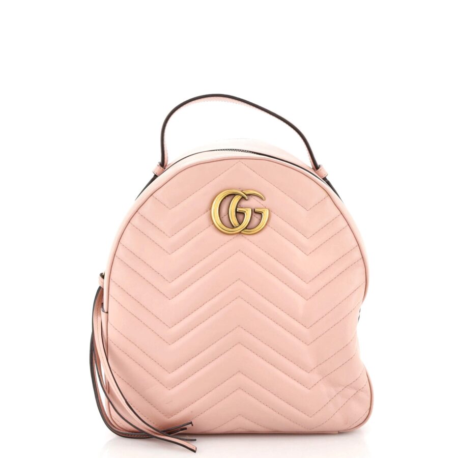 GG Marmont Backpack Matelasse Leather Small | Studio Nafay
