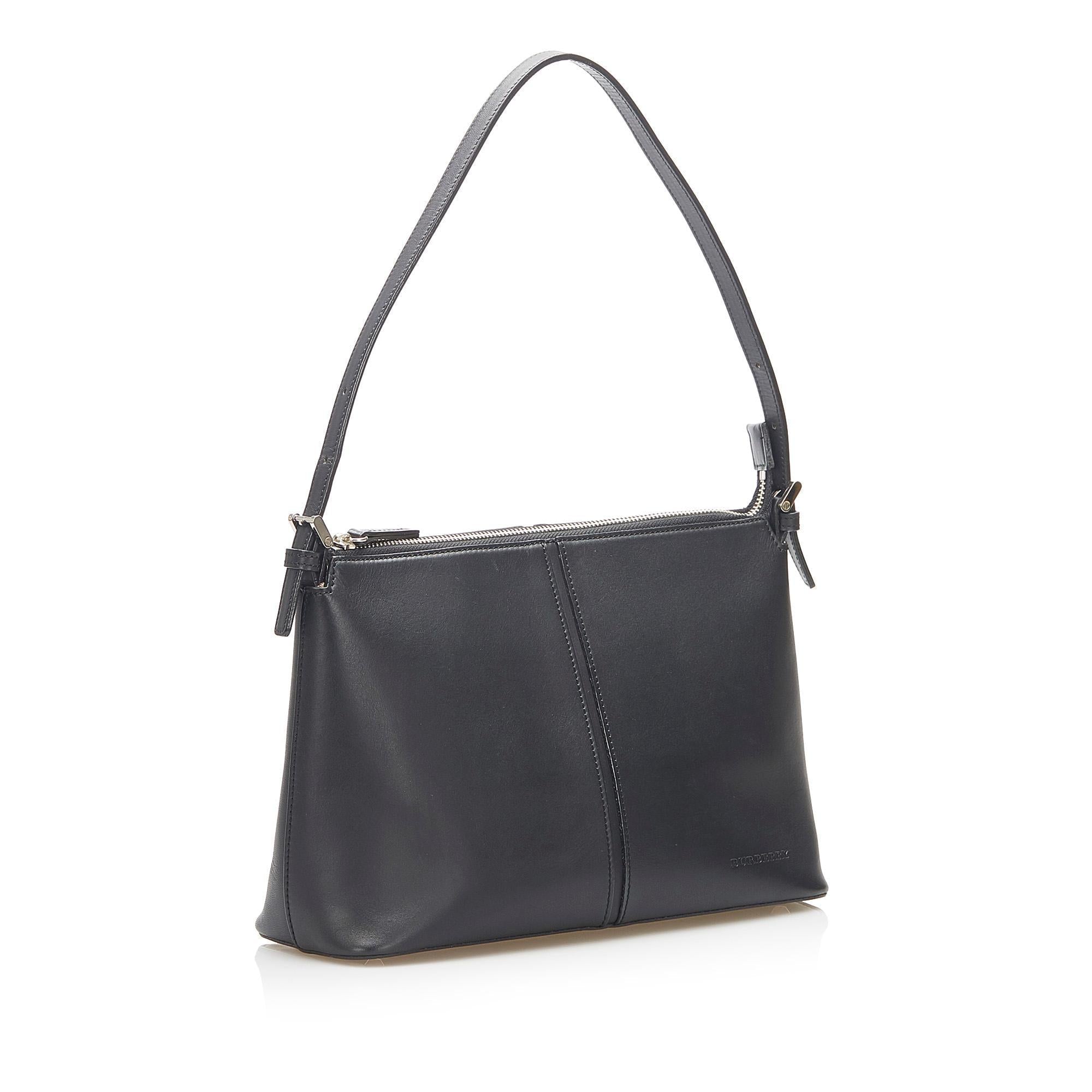 Burberry Leather Shoulder Bag