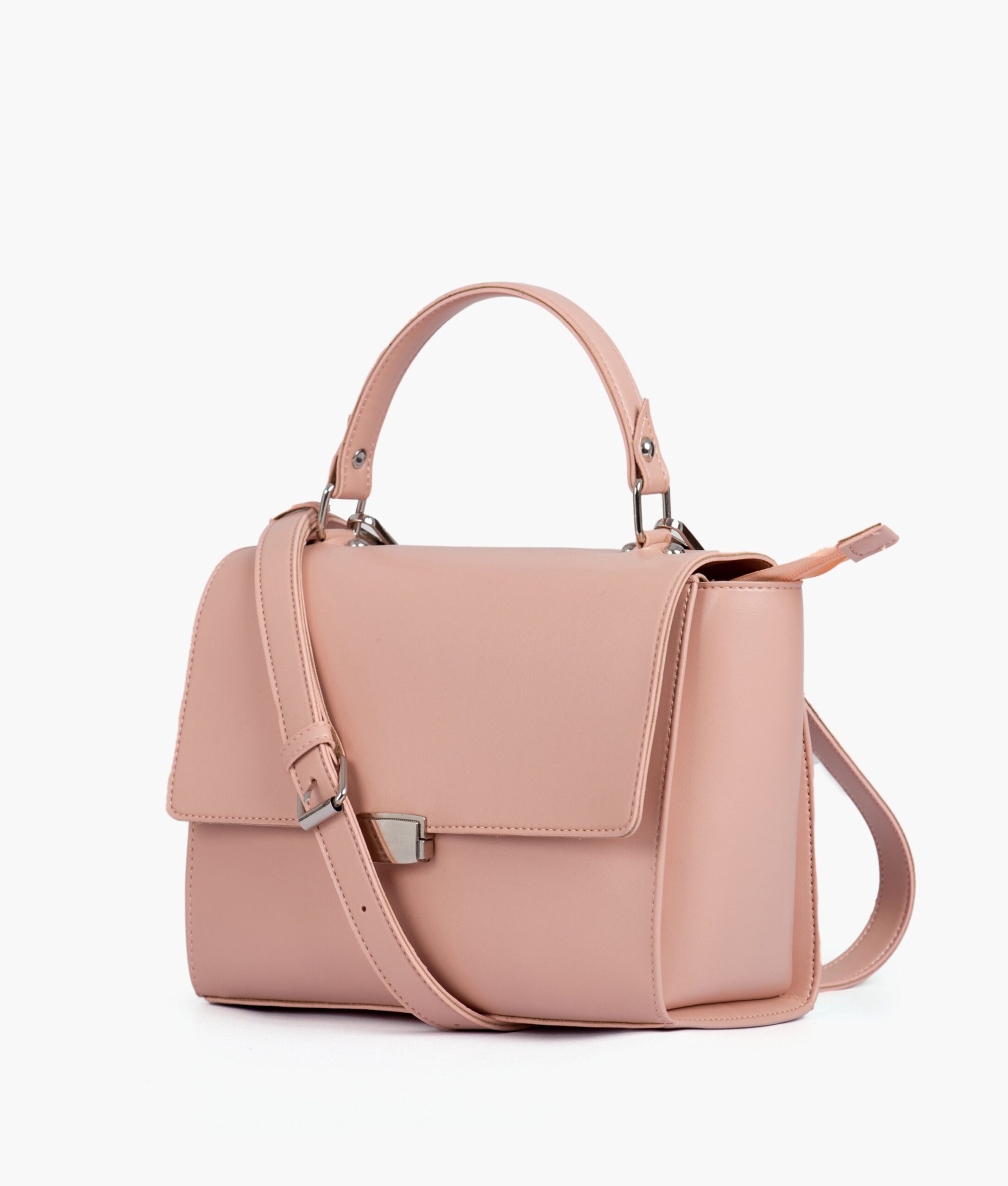 Peach mini messenger bag | Studio Nafay