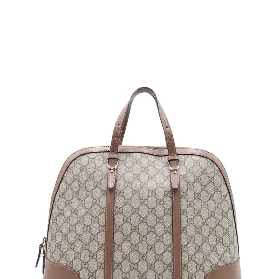 GG Surpreme Dome Top Handle Bag Maple Brown | Studio Nafay