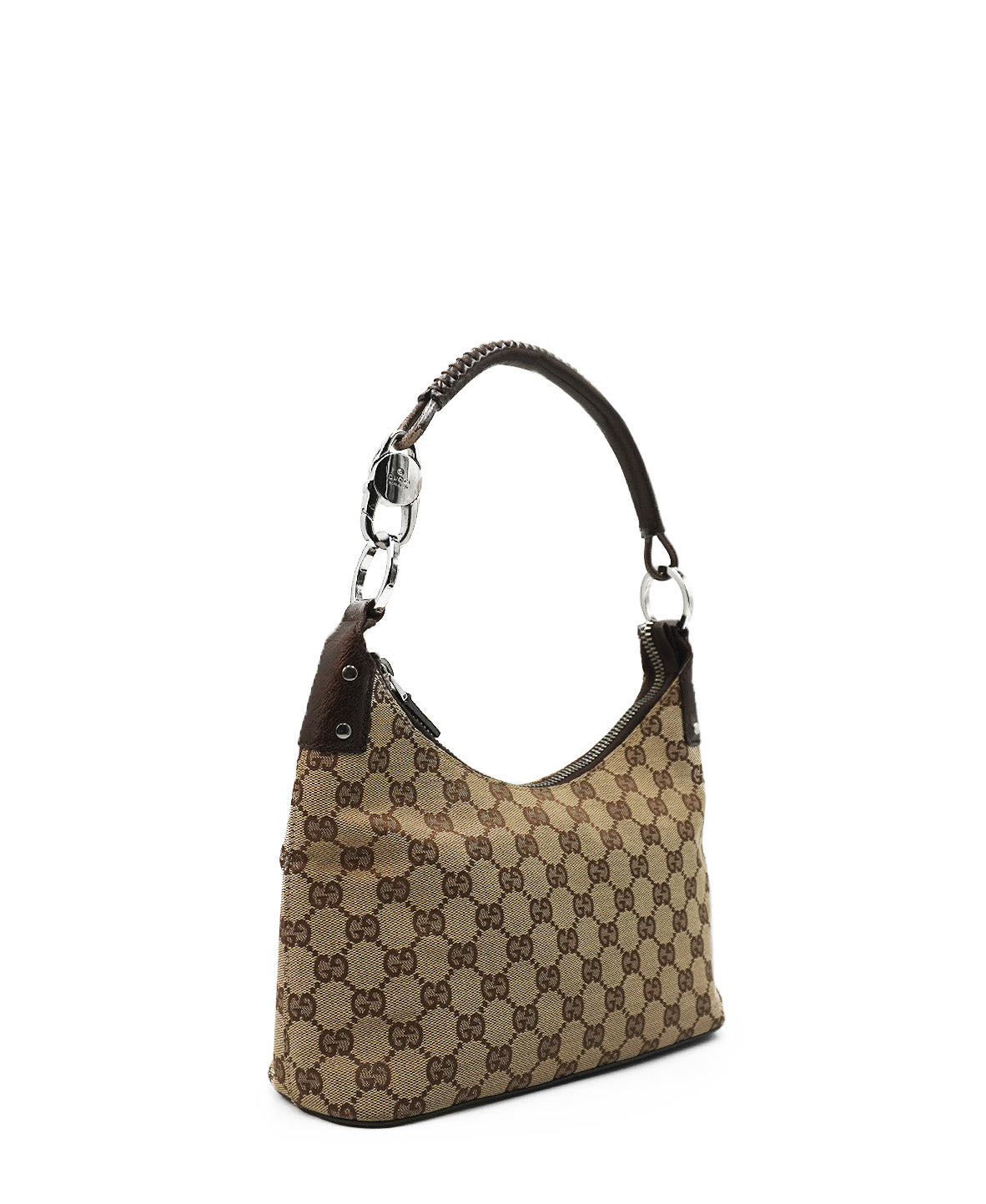 GG Canvas Hobo Brown